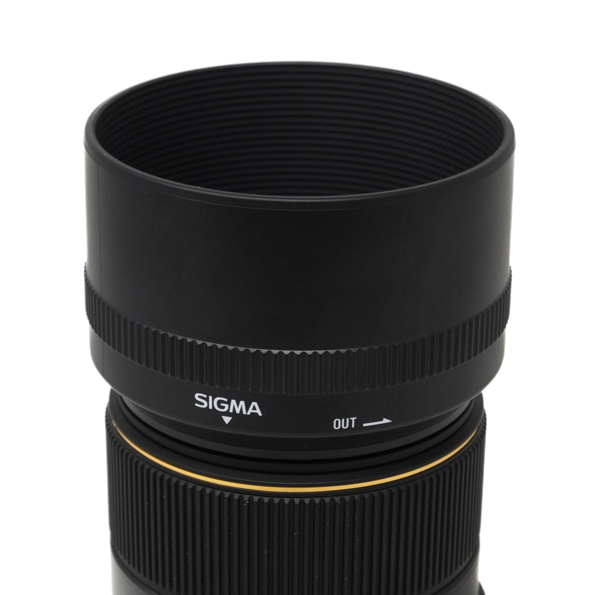 Used Sigma 105mm F2.8 DG Macro HSM Lens for Canon EF - Lens hood 