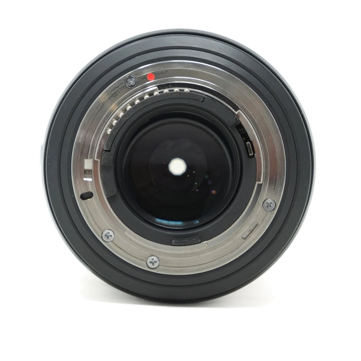 Camera lens on a white background