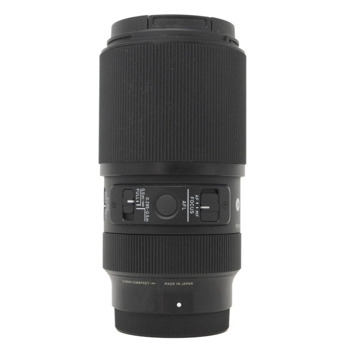 Used Sigma 105 f2.8 DG DN Macro Sony E - side angle 