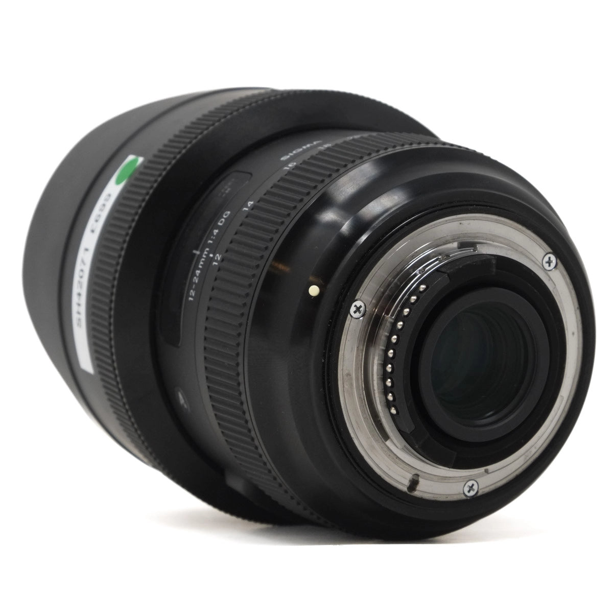 Used Sigma 12-24mm F4 DG ART Lens - Bottom angle 