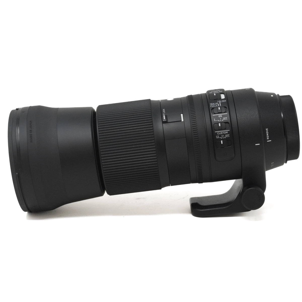 Used Sigma 150-600mm F5-6.3 Contemporary Lens for Canon EF - Side angle 