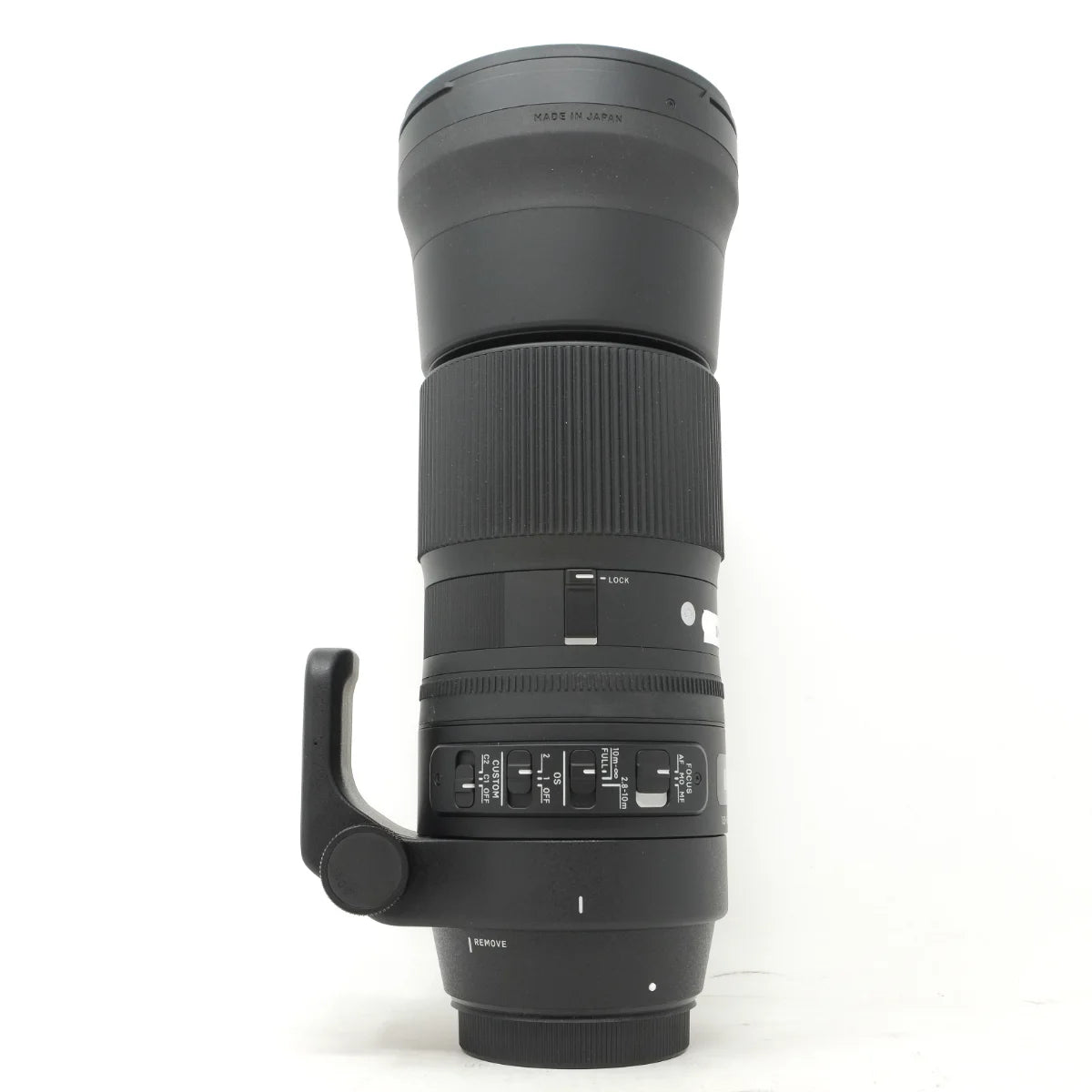 Used Sigma 150-600mm F5.6-6.3 DG OS HSM Contemporary Canon EF - side angle 
