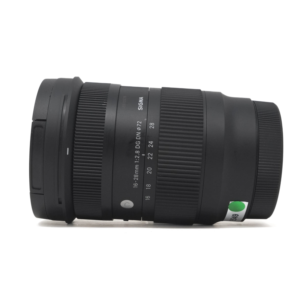 Used Sigma 16-28mm F2.8 DG DN C Lens for L Mount - Side angle