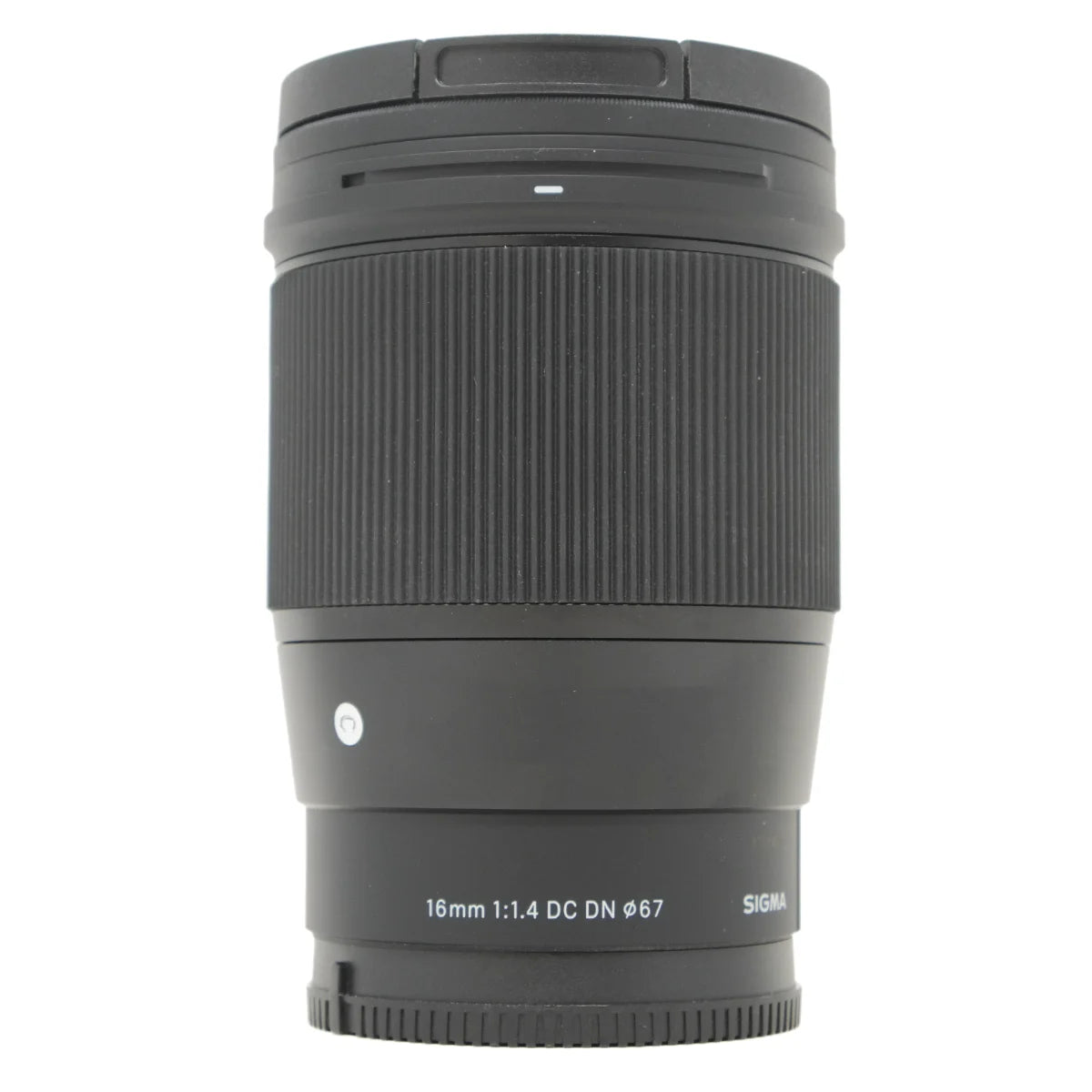Used Sigma 16mm f1.4 DC DN Contemporary Lens for Sony E - front angle 