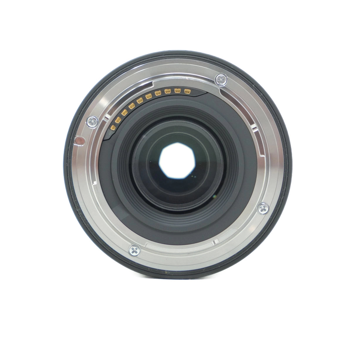 Camera lens on a white background