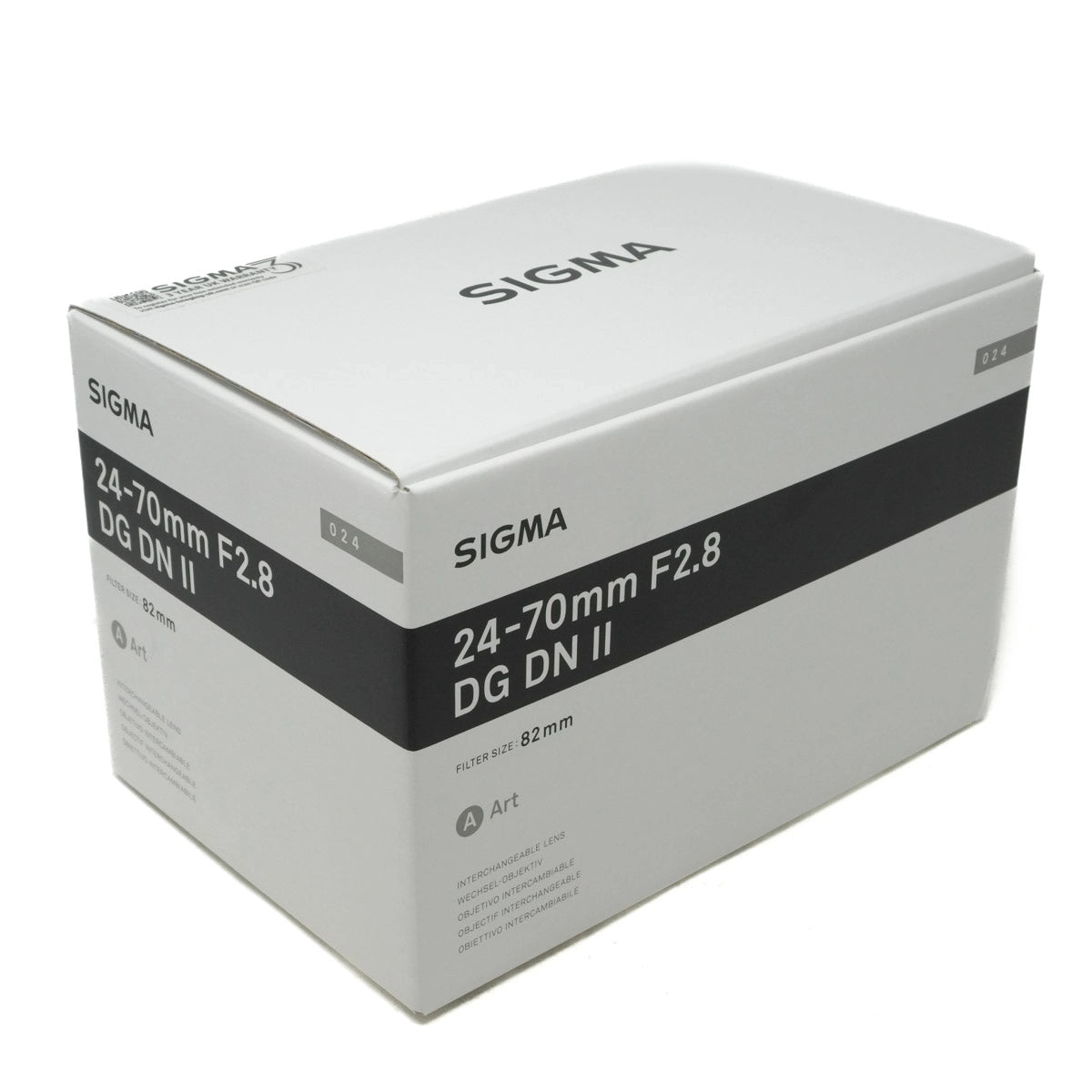 Used Sigma 24-70mm F2.8 DG DN ART II Lens for L Mount - Original box 