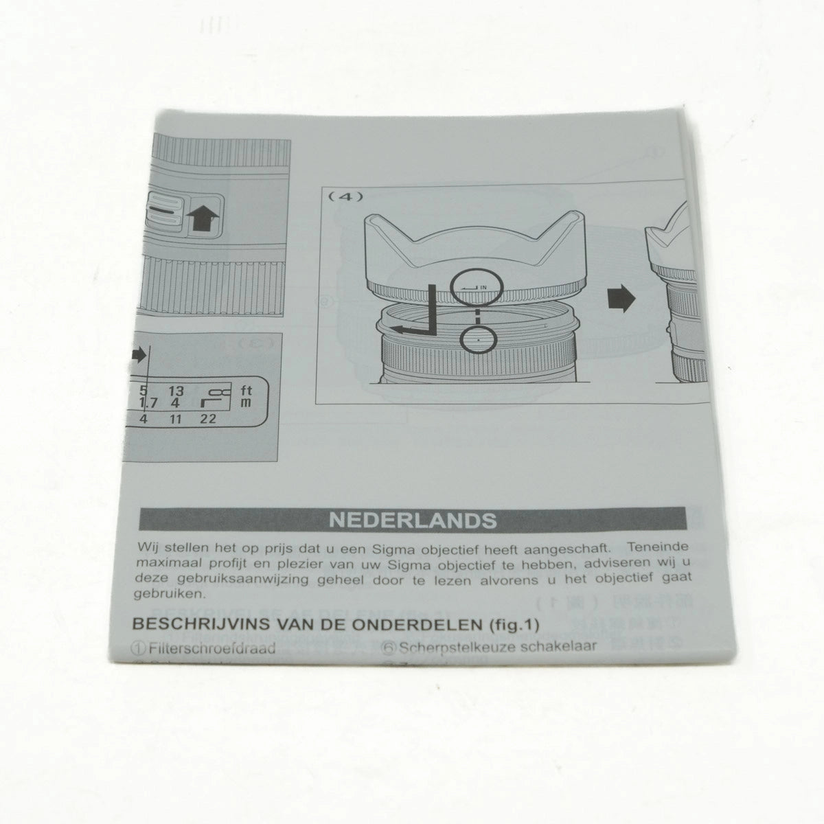 Used Sigma 24-70mm f2.8 IF EX DG HSM Lens for Pentax K - manual