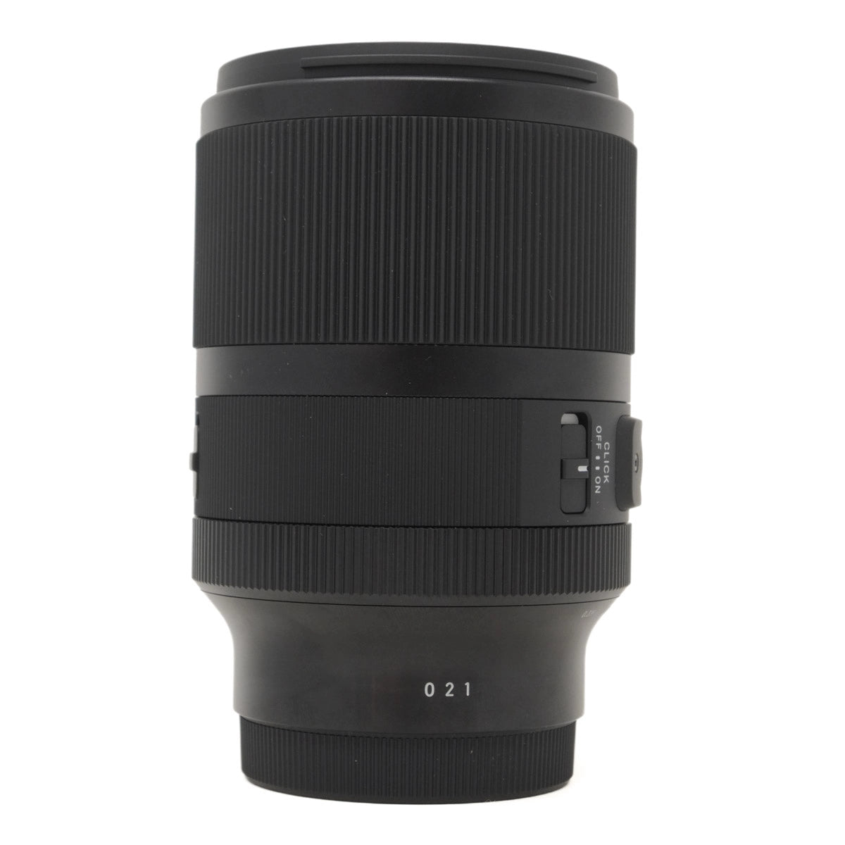 Used Sigma 35mm F1.4 DG DN ART lens for Sony E - side angle 