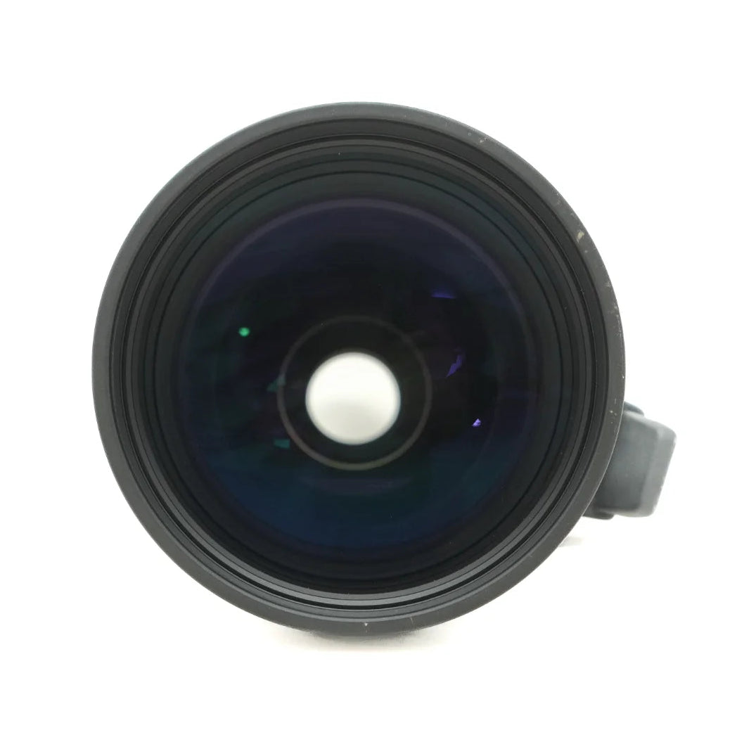 Used Sigma 500mm F4.5 APO EX DG HSM Lens in Nikon F Mount - top angle 