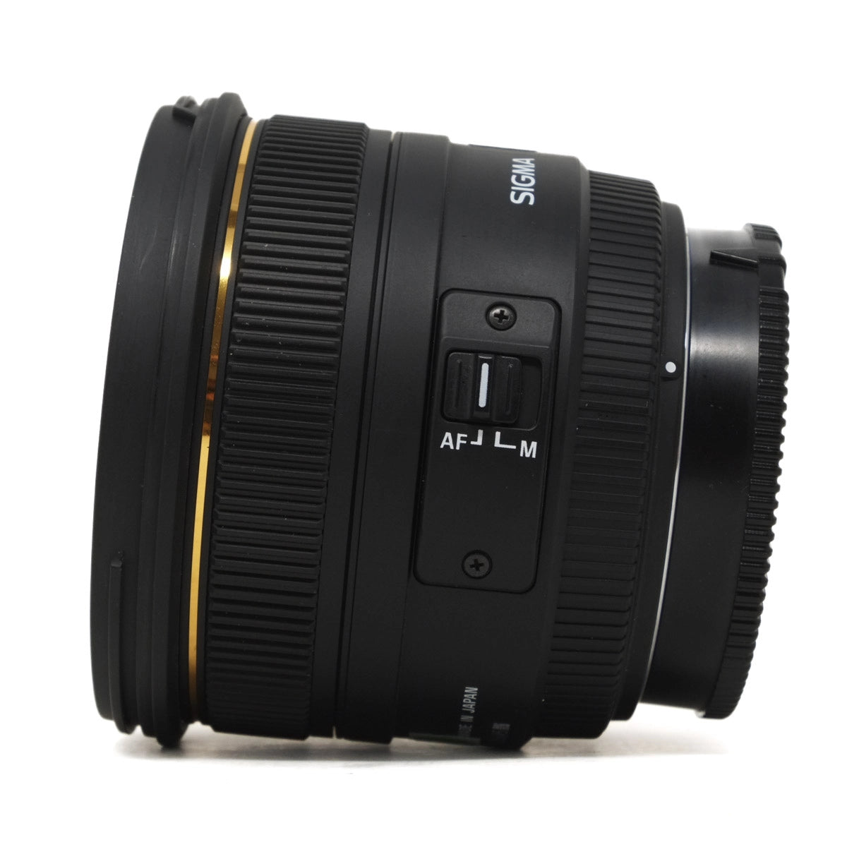 Used Sigma 50mm F1.4 EX DG for Sony A mount - Side angle 