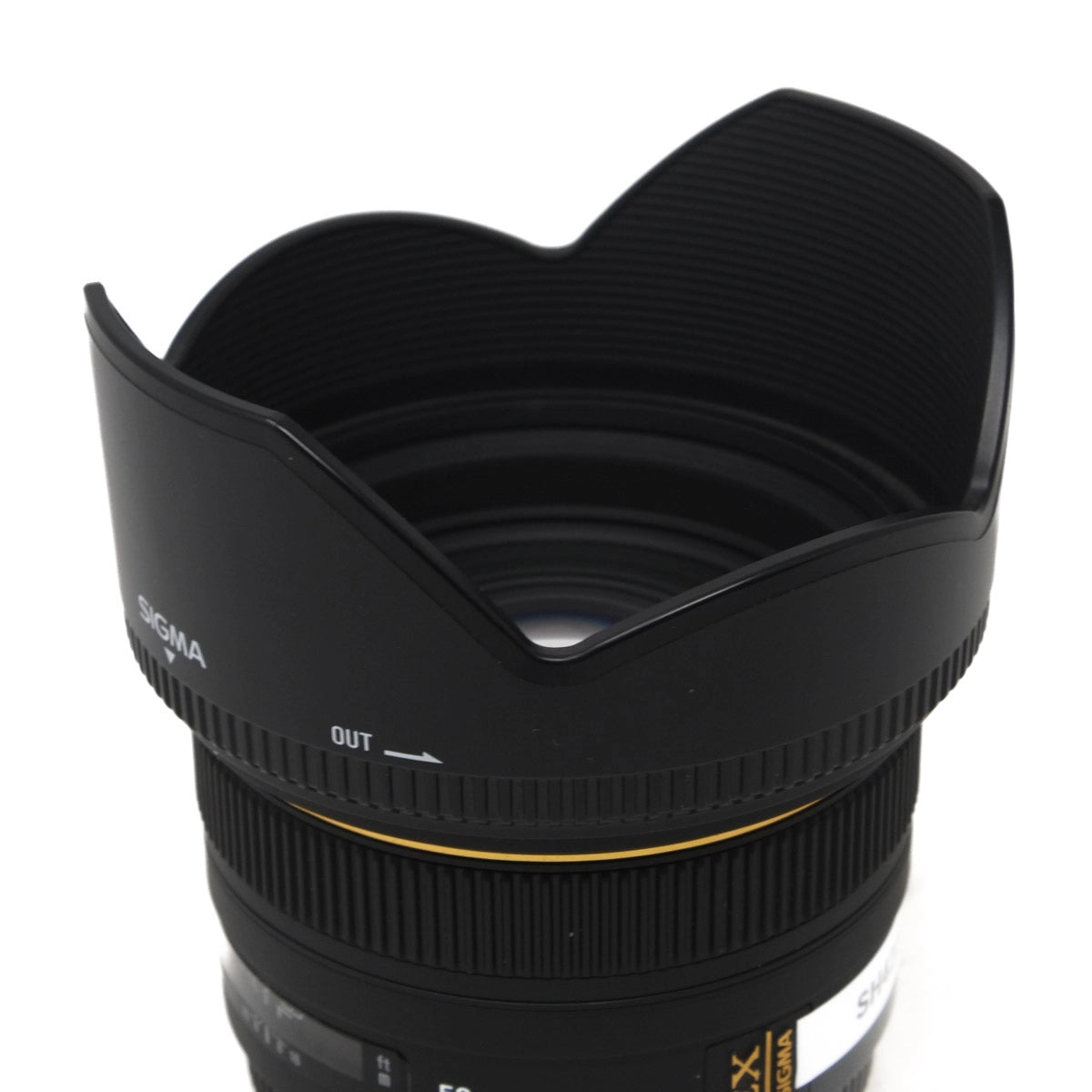 Used Sigma 50mm F1.4 EX DG for Sony A mount - Lens hood 