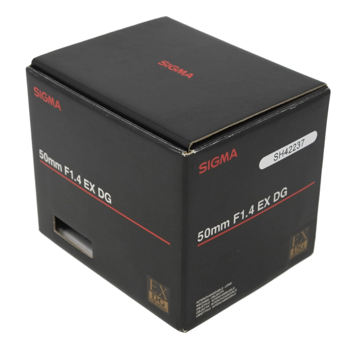 Used Sigma 50mm F1.4 EX DG for Sony A mount - Original box 