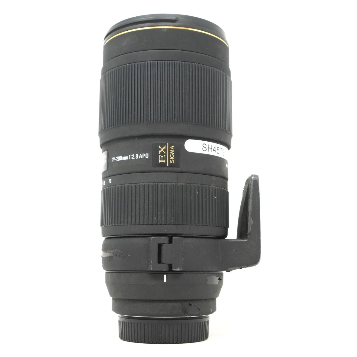 Used Sigma 70-200mm F2.8 DG HSM Macro Lens in Nikon F Mount - side angle 