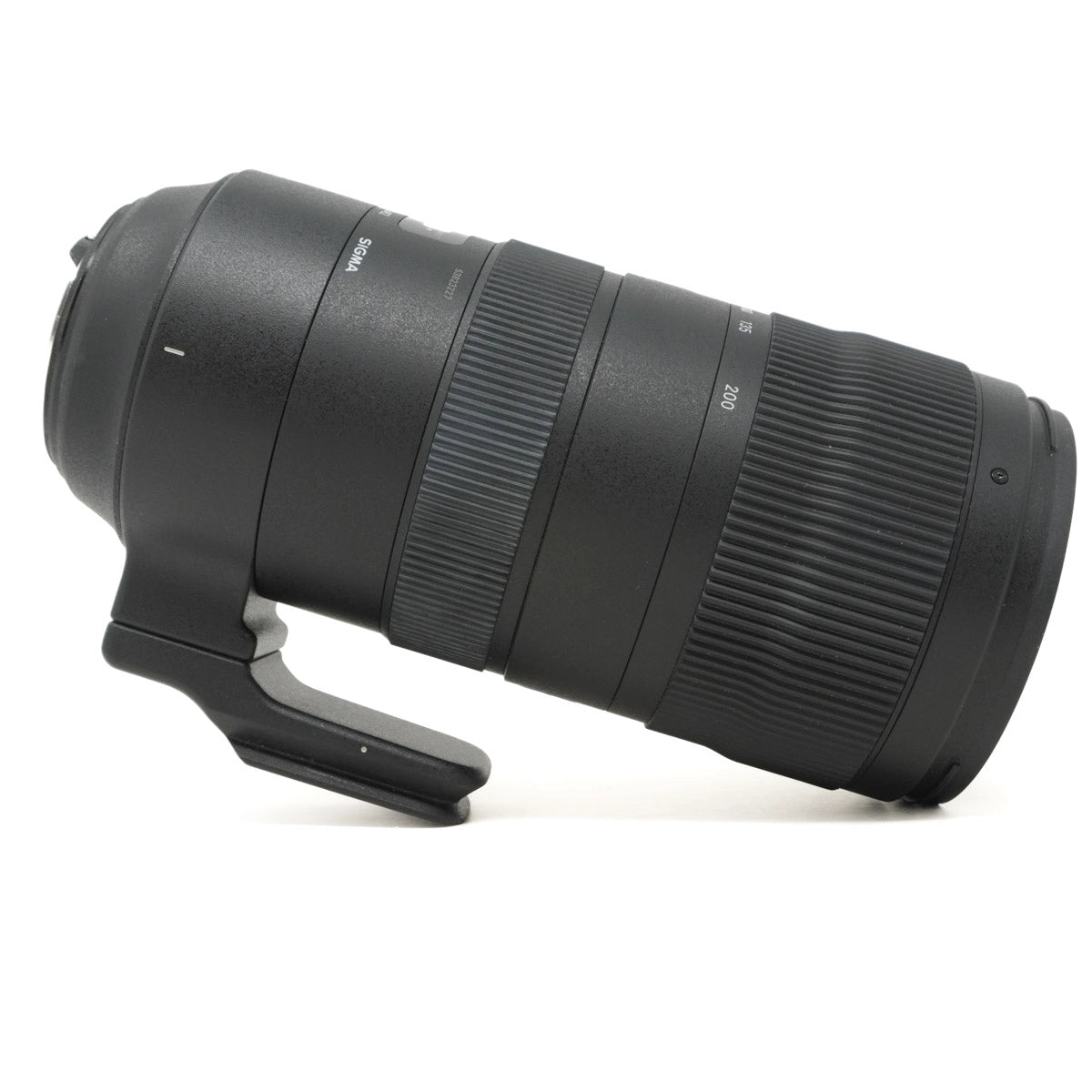 Camera lens on a white background