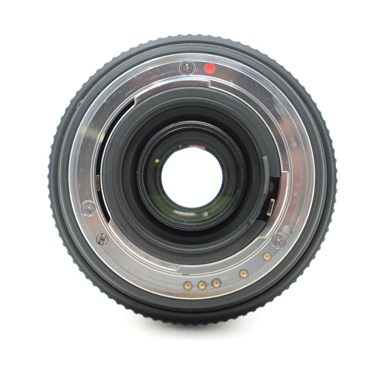 Camera lens on a white background