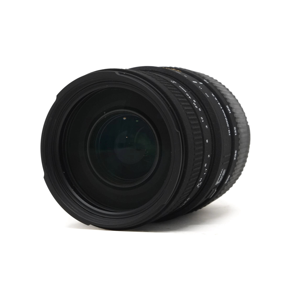 Used Sigma 70-300mm F4-5.6 DG Macro - Canon Fit - Top angle 