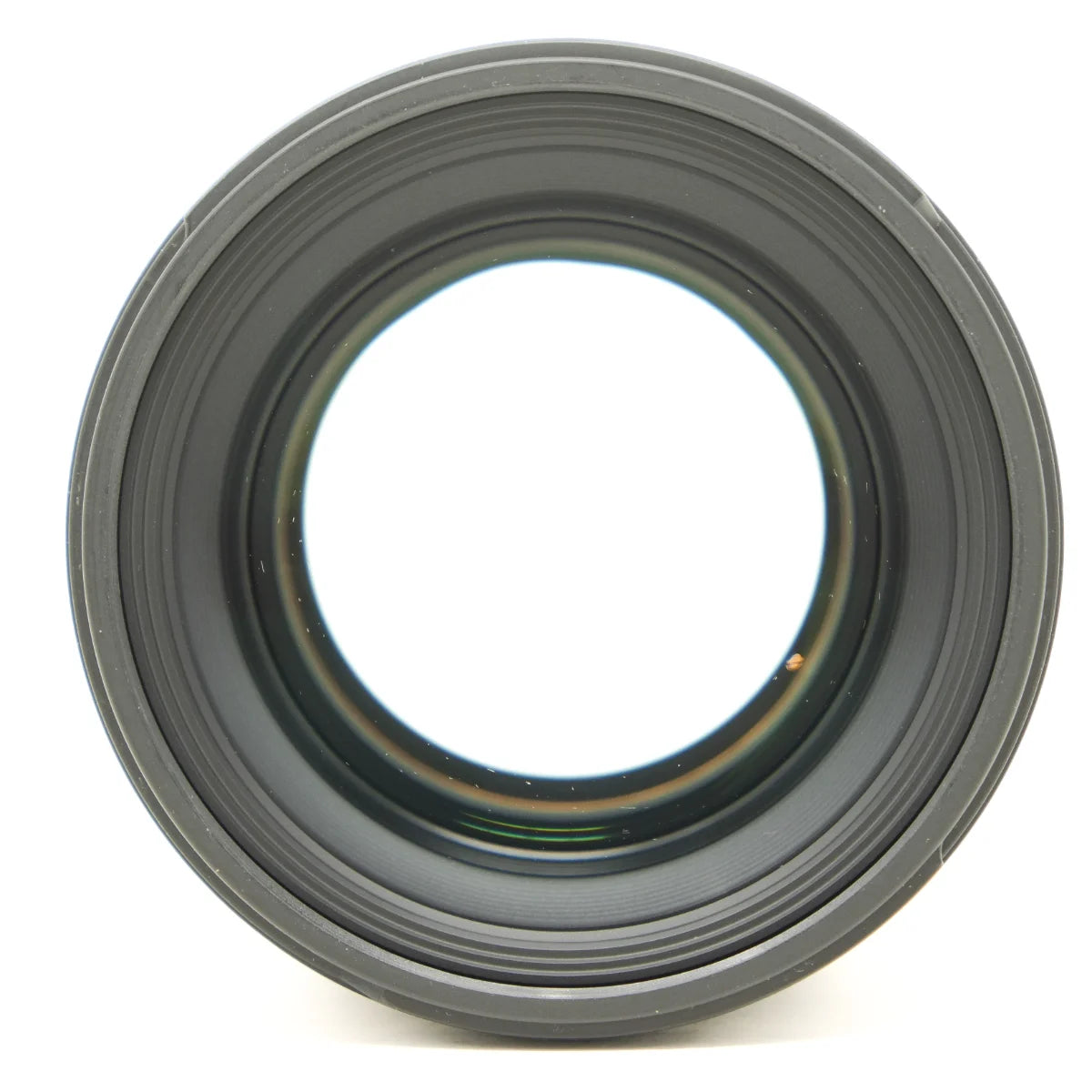 Used Sigma 85mm F1.4 DG HSM portrait lens in Canon EF mount - top angle