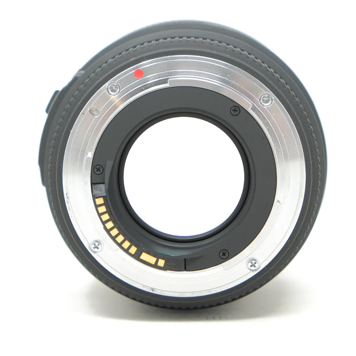 Used Sigma 85mm F1.4 DG HSM portrait lens in Canon EF mount - bottom angle 