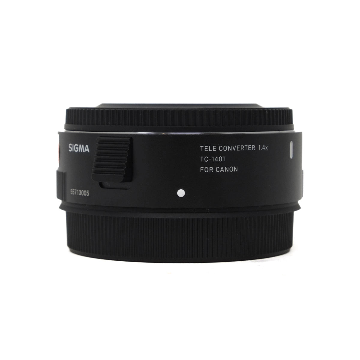 Used Sigma TC-1401 1.4x Teleconverter for Canon EF - Front angle 