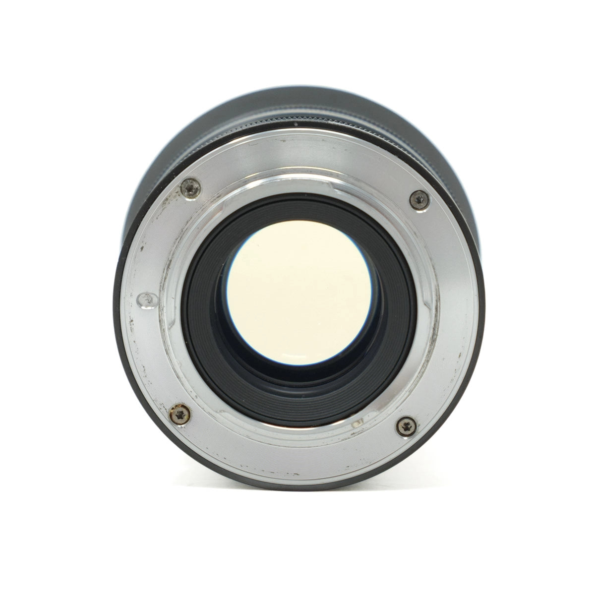 Camera lens on a white background