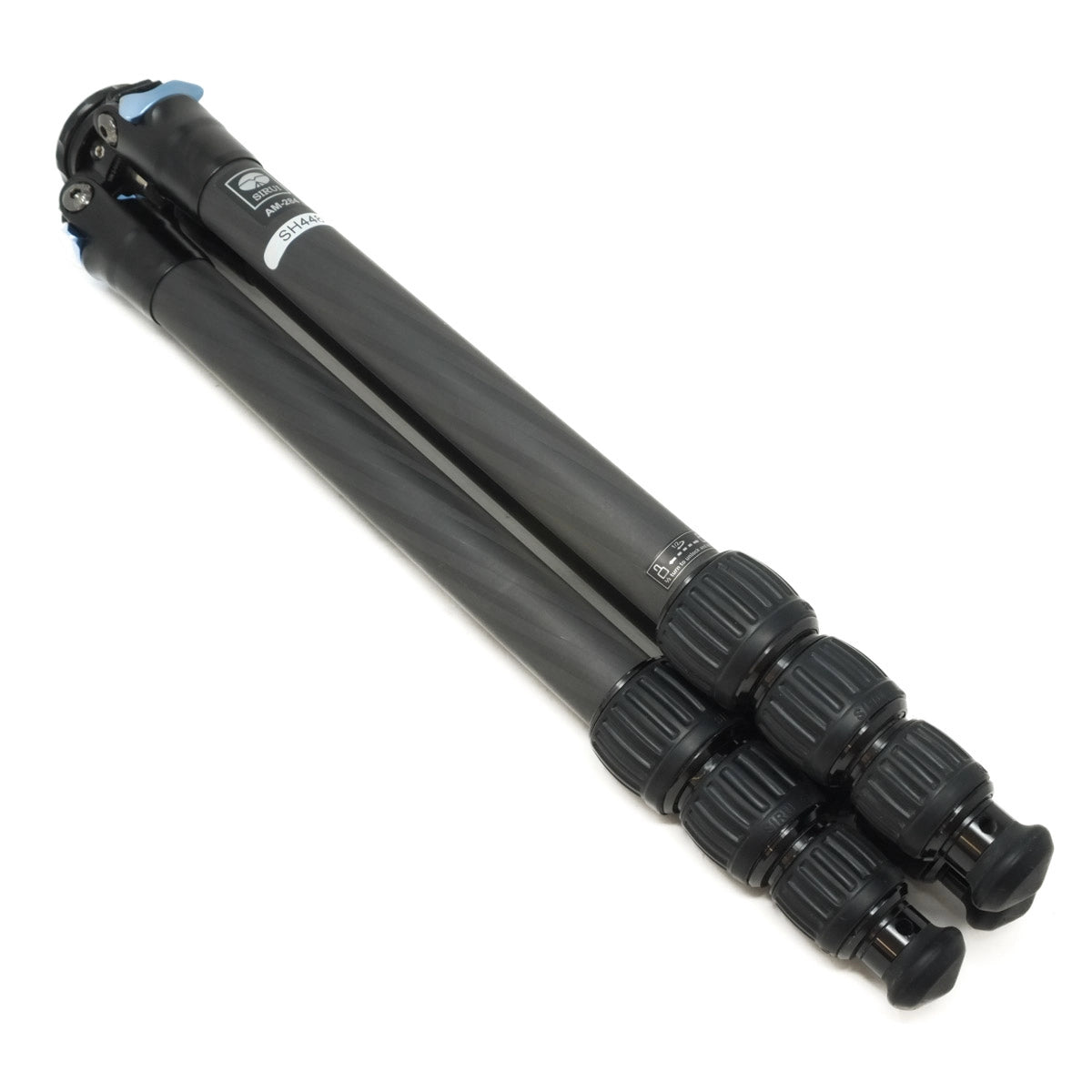 Used Sirui AM-284 Carbon Fibre Tripod With case - side angle 