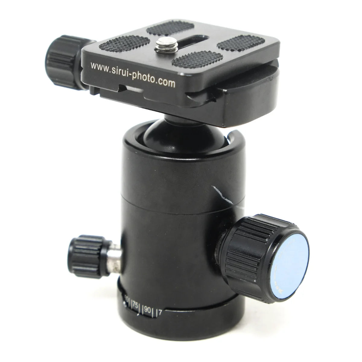 Used Sirui C-10X Ball head - side angle 