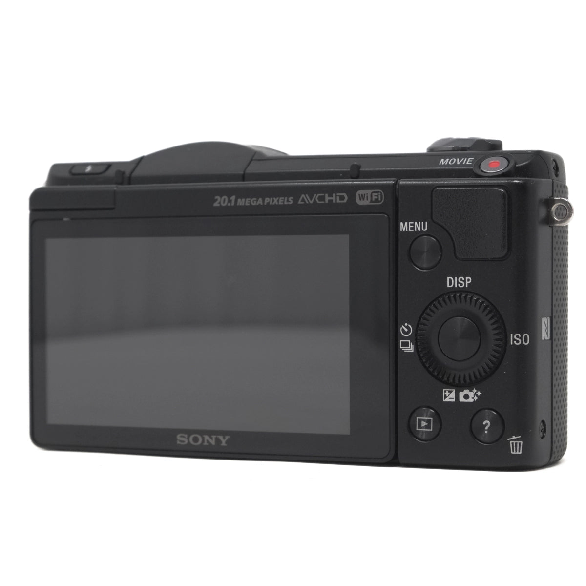 Used Sony A5000 Compact Mirrorless Camera - Back angle 