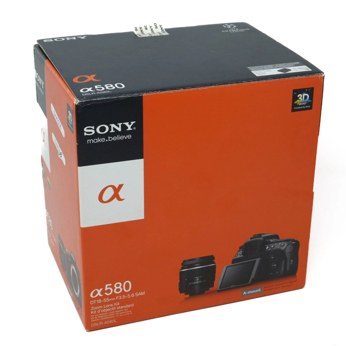 Used Sony A580 DSLR Camera - Original box 