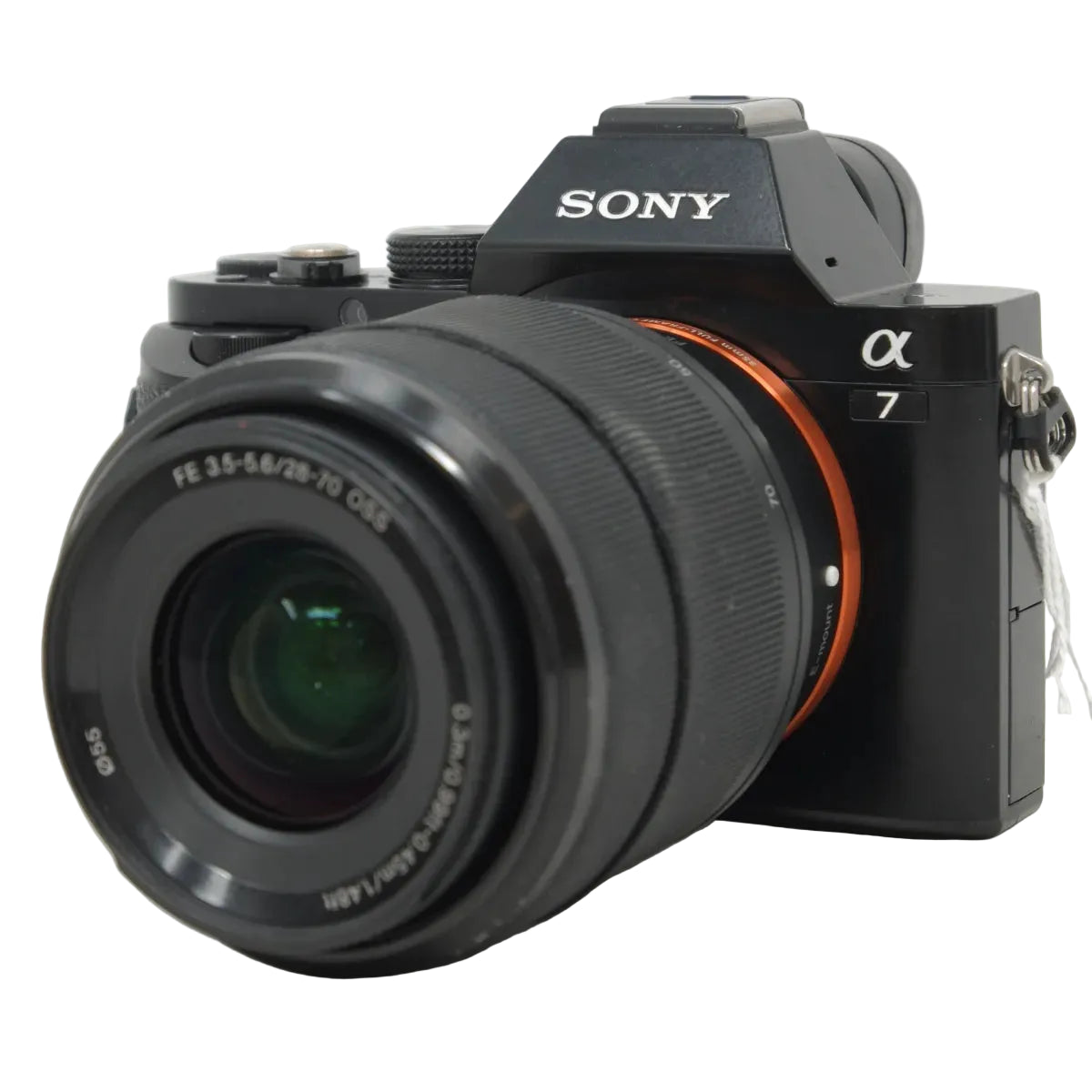 Used Sony A7 Camera + 28-70mm f/3.5-5.6 Lens - front angle