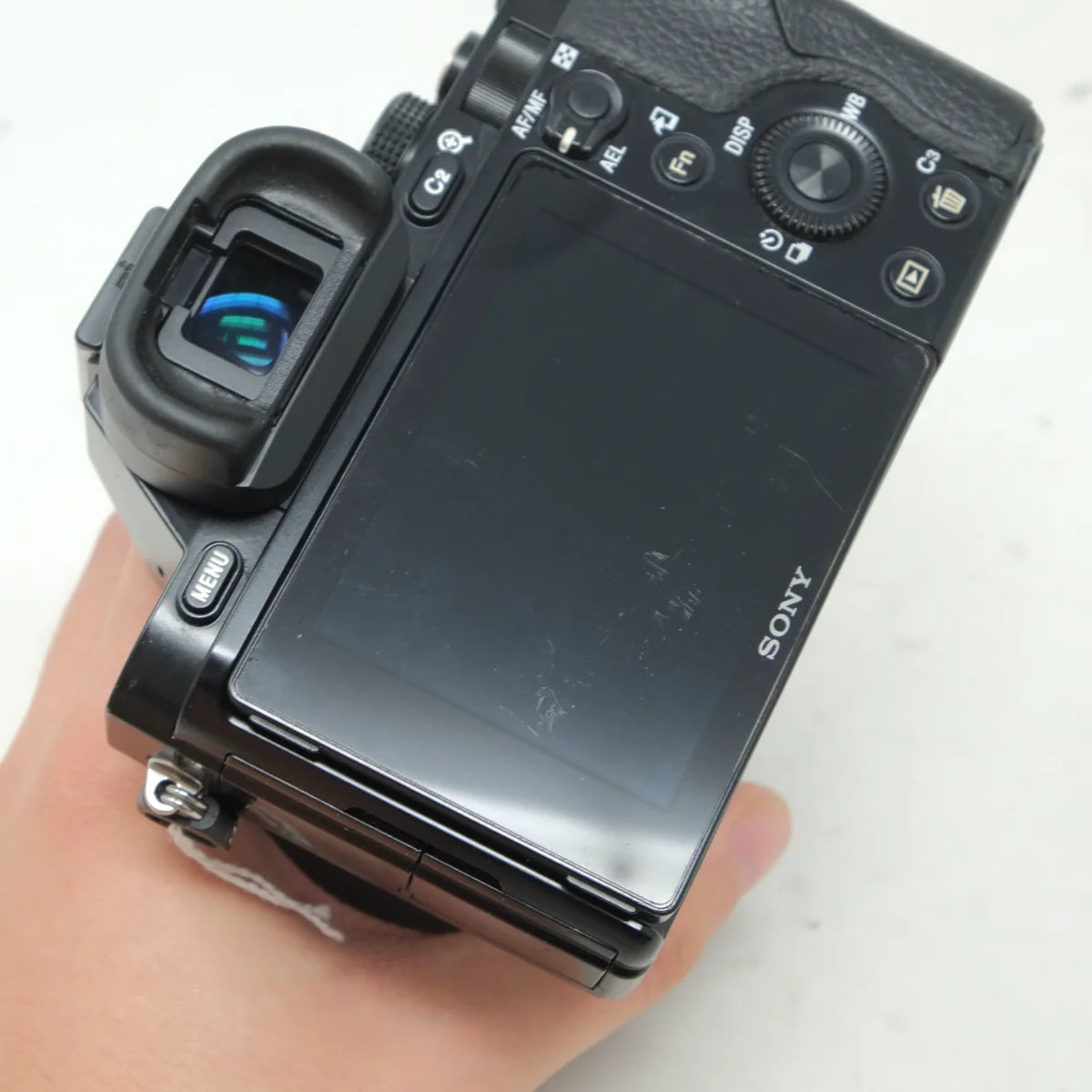 Used Sony A7 Camera + 28-70mm f/3.5-5.6 Lens - LCD screen