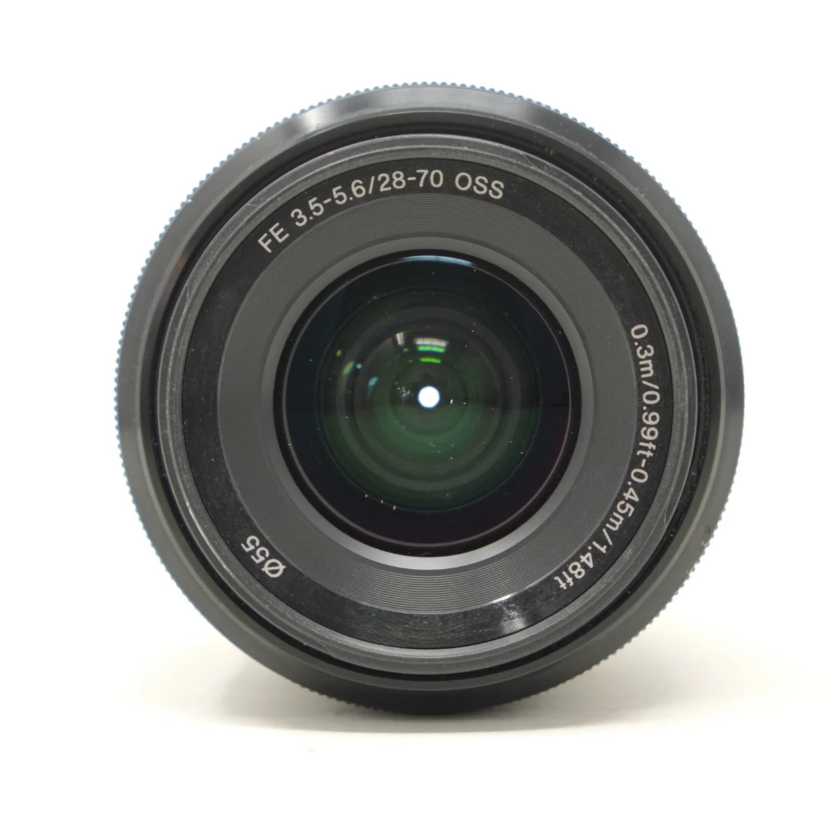 Used Sony A7 Camera + 28-70mm f/3.5-5.6 Lens - top angle 