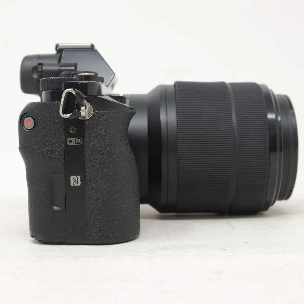 Used Sony A7 Camera + 28-70mm f/3.5-5.6 Lens - side angle 