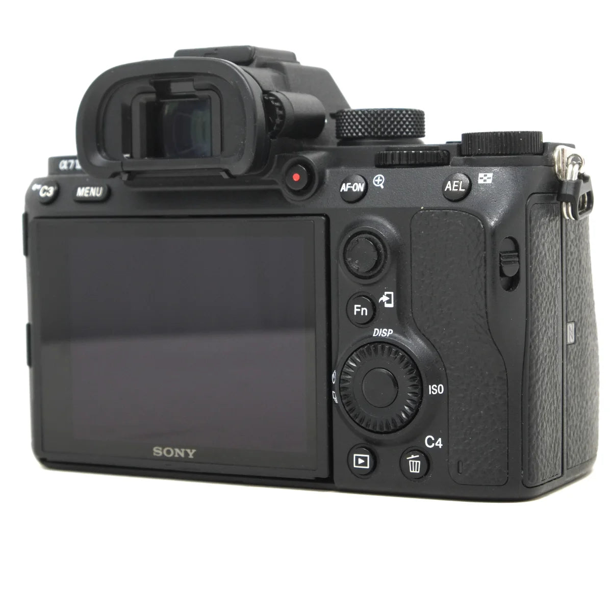 Used Sony A7 III Mirrorless camera - back angle 