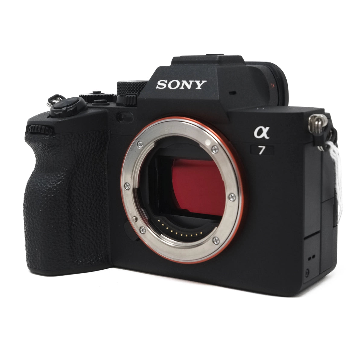 Used Sony A7 IV Mirrorless camera - Front angle without body cap