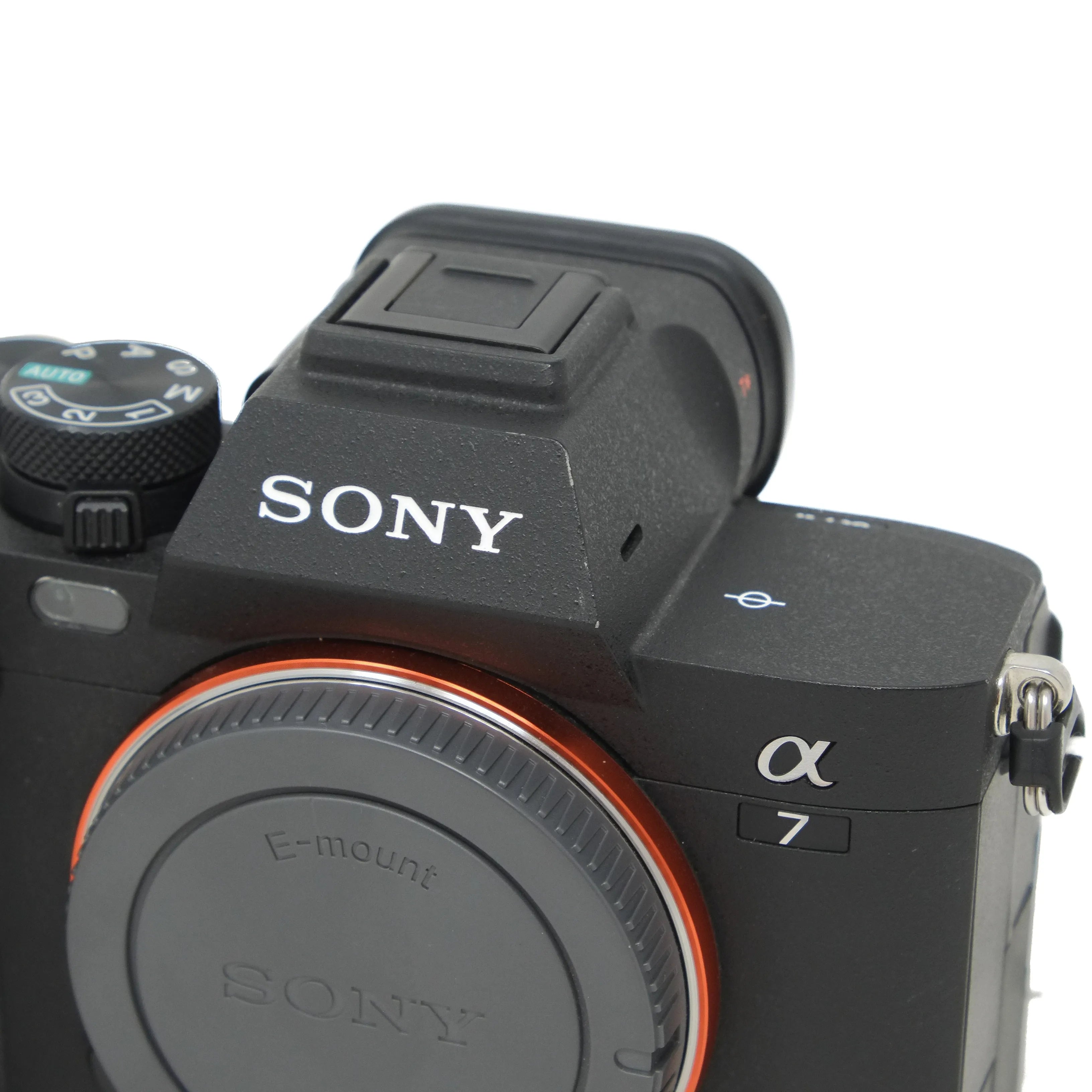 Used Sony A7 IV Mirrorless Camera Body - top angle 