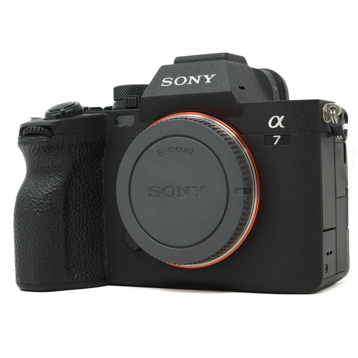 Sony camera on a white background
