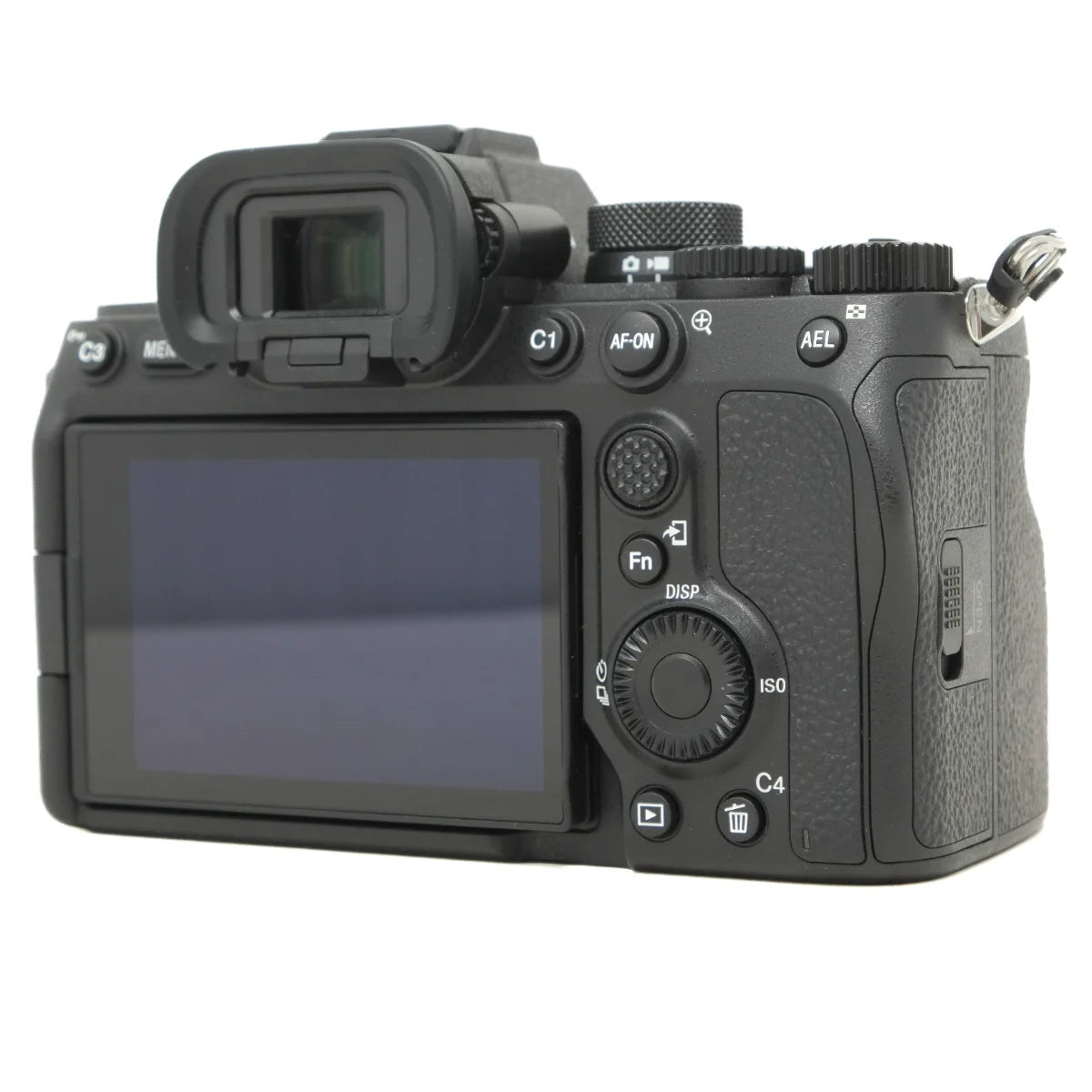 Used Sony A7 MKIV Mirrorless camera body - back angle 