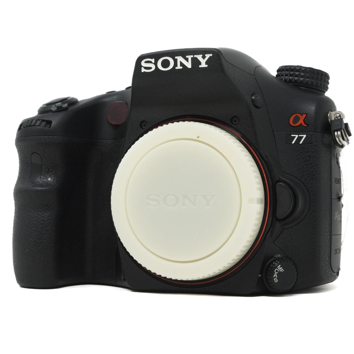 Used Sony A77 DSLR Camera, Act 4390 - Boxed - Front angle 