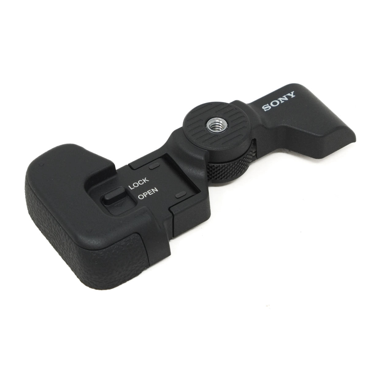 Used Sony A7CR with grip - grip top angle 
