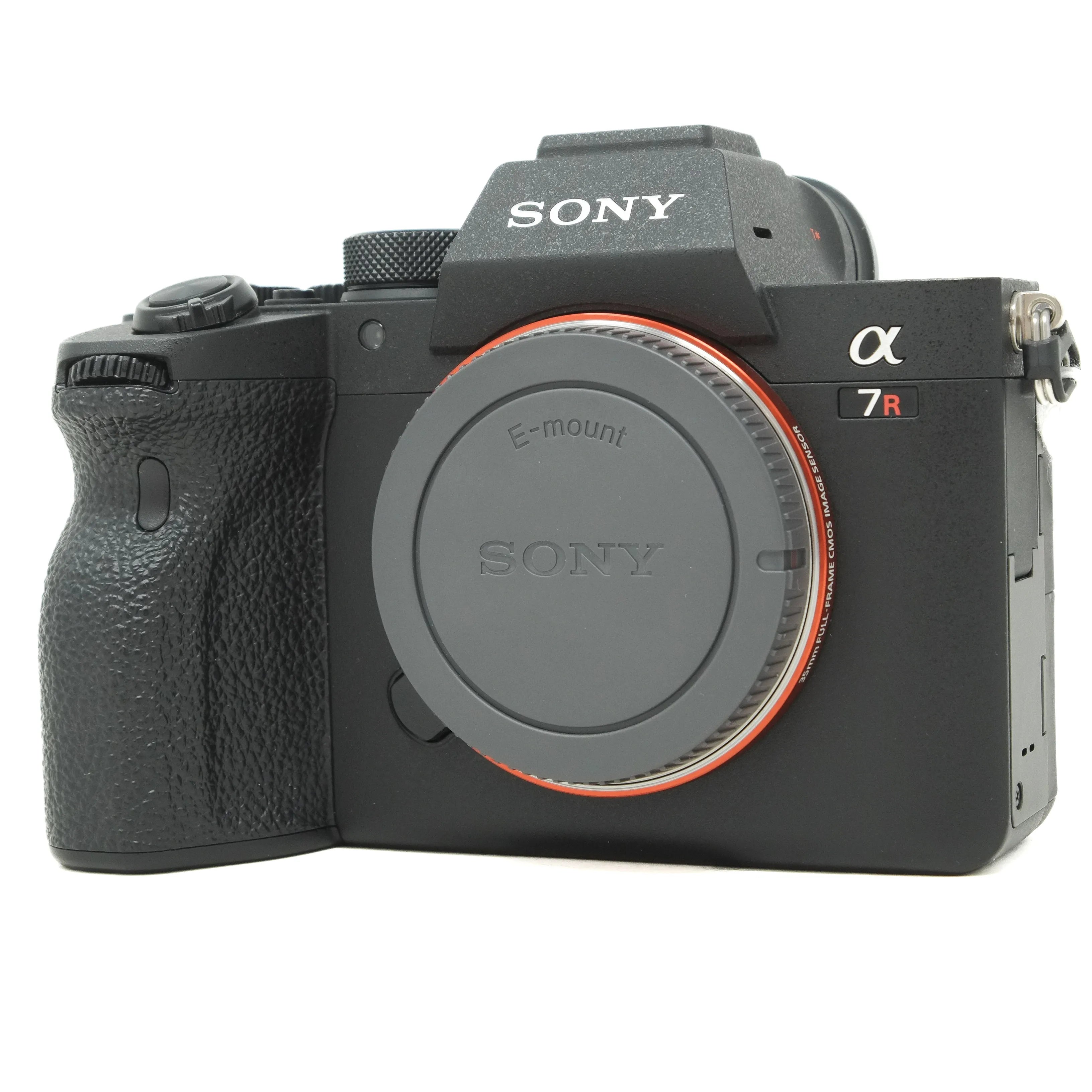 Sony camera on a white background