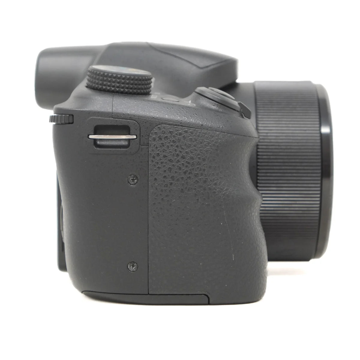 Used Sony Cybershot DSC-HX300 Digital Bridge camera - side angle 