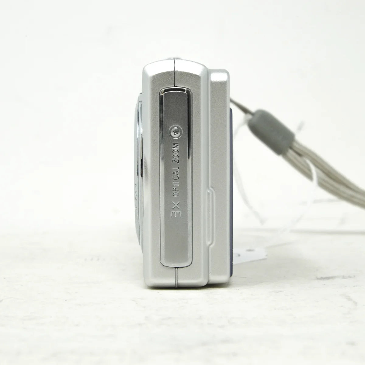 Used Sony Cybershot DSC-W80 Digital camera - side angle 