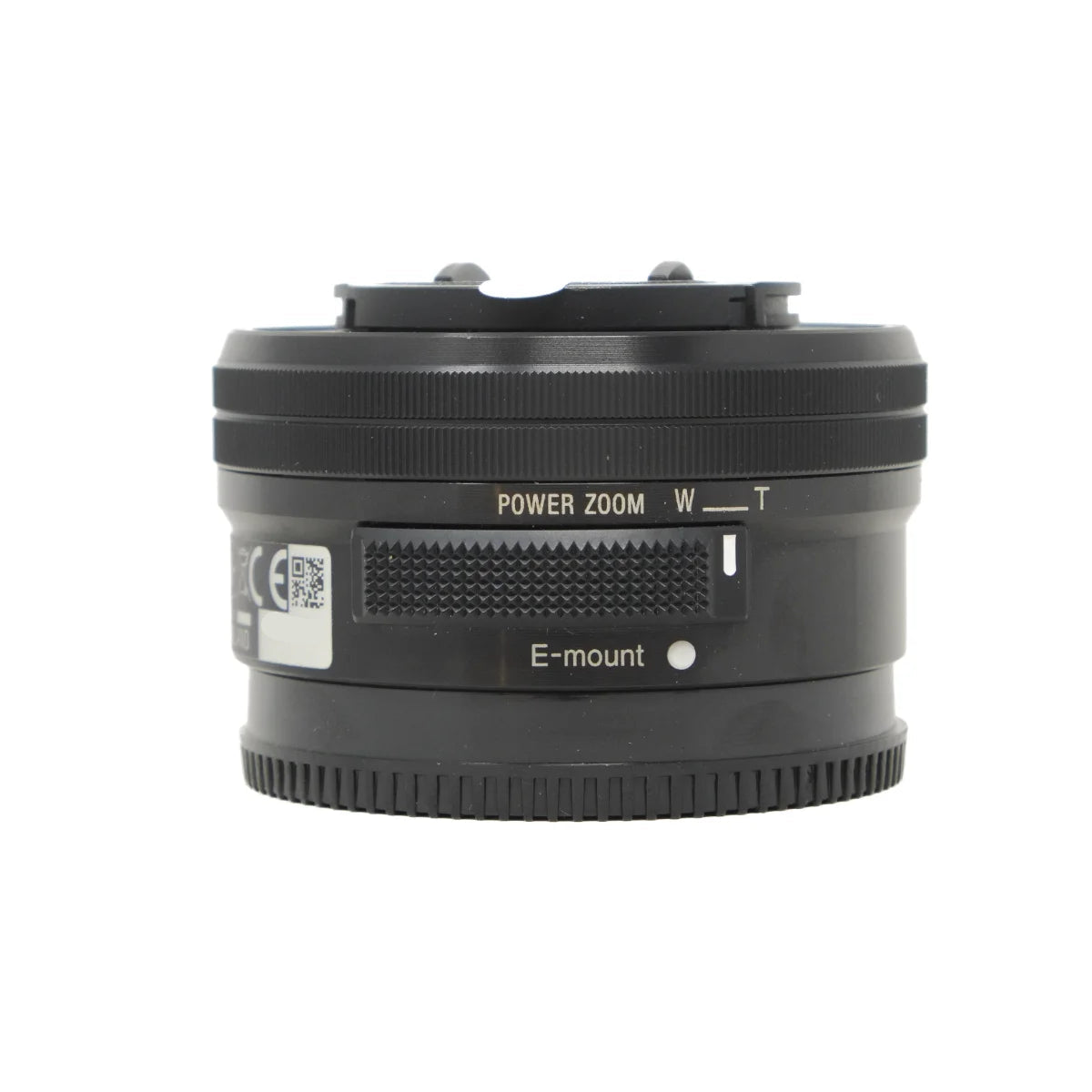 Used Sony E 16-50mm f3.5-5.6 PZ OSS Lens - side angle 