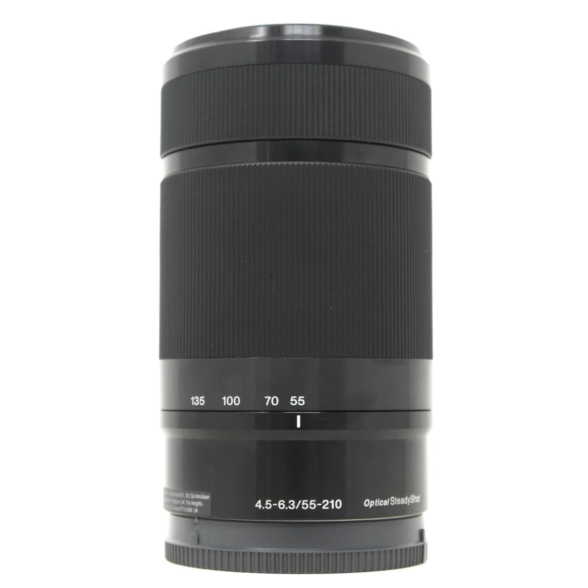 Used Sony E 55-210mm F4.5-6.3 OSS Lens - front angle 