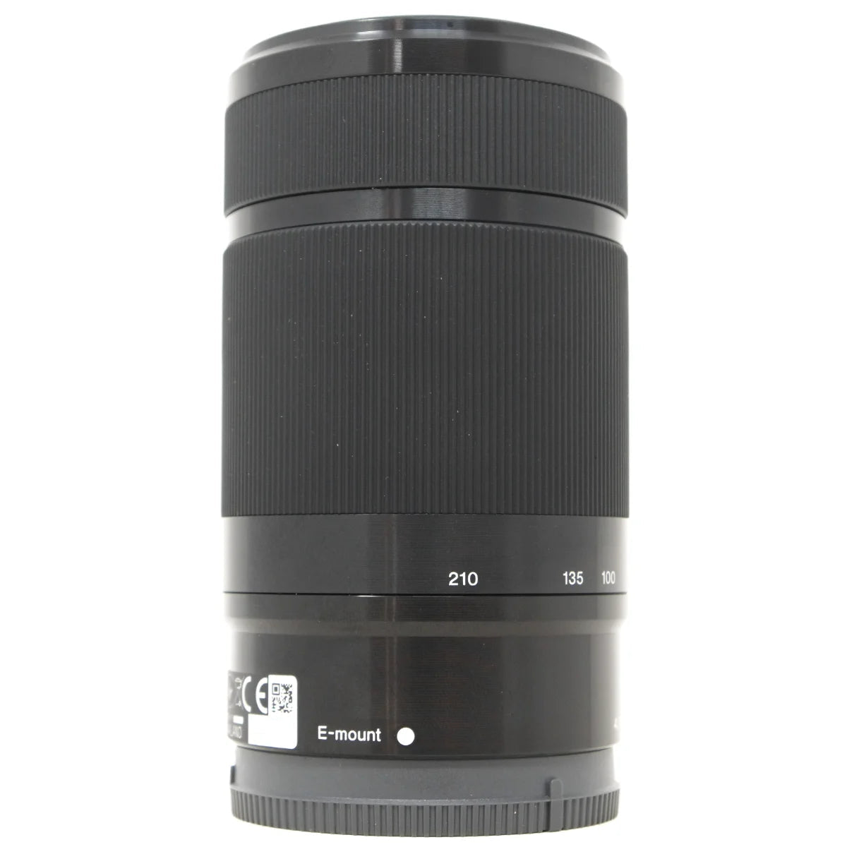 Used Sony E 55-210mm F4.5-6.3 OSS Lens - side angle 