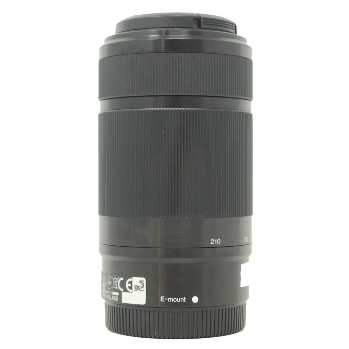 Used Sony E 55-210mm F4.5-6.3 OSS Lens - side angle 