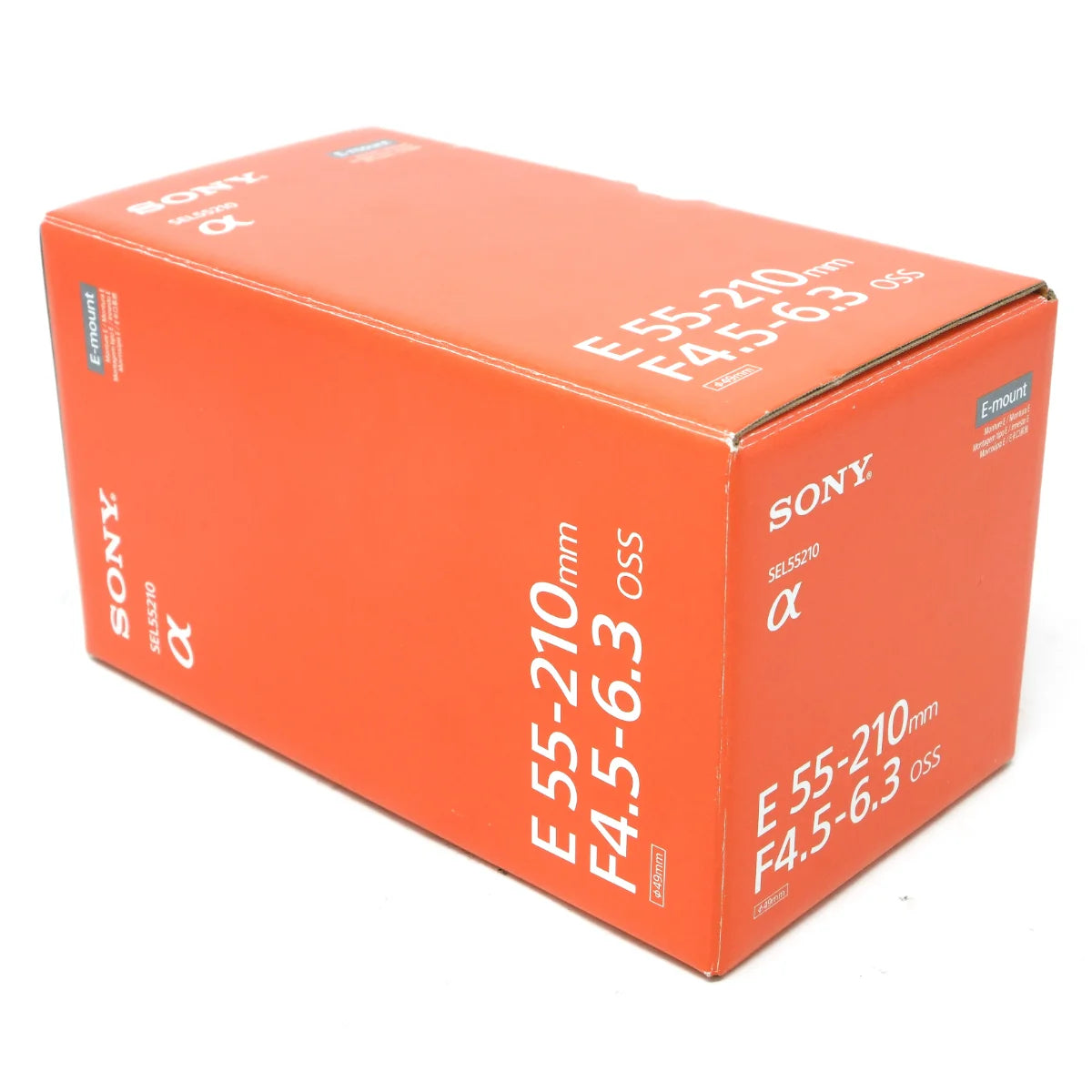 Used Sony E 55-210mm F4.5-6.3 OSS Lens - original box 