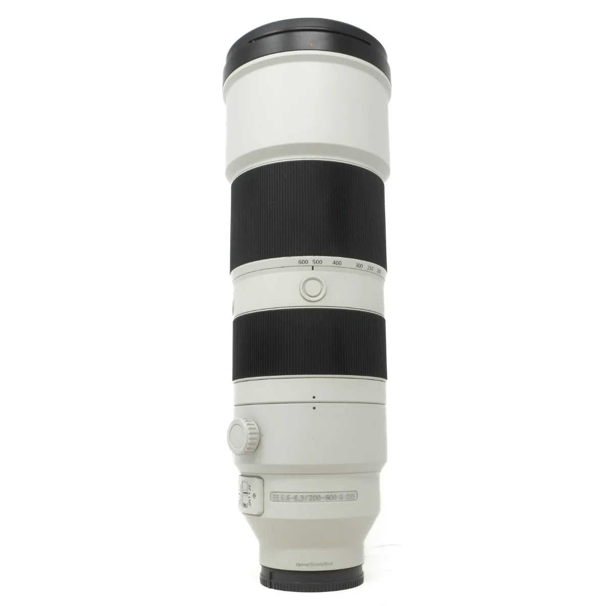 Used Sony FE 200-600mm F5.6-6.3G OSS Lens - front angle 