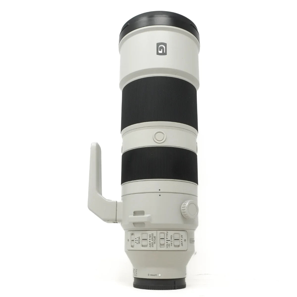 Used Sony FE 200-600mm F5.6-6.3G OSS Lens - side angle 