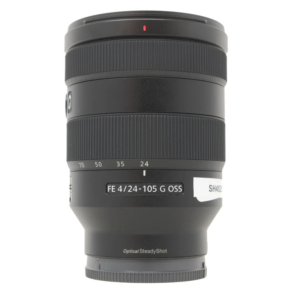 Used Sony FE 24-105mm f4G OSS Lens - front angle 